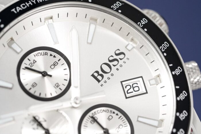 Hugo Boss Men's Watch Chronograph Rafale Silver - HB1513511 - Image 5